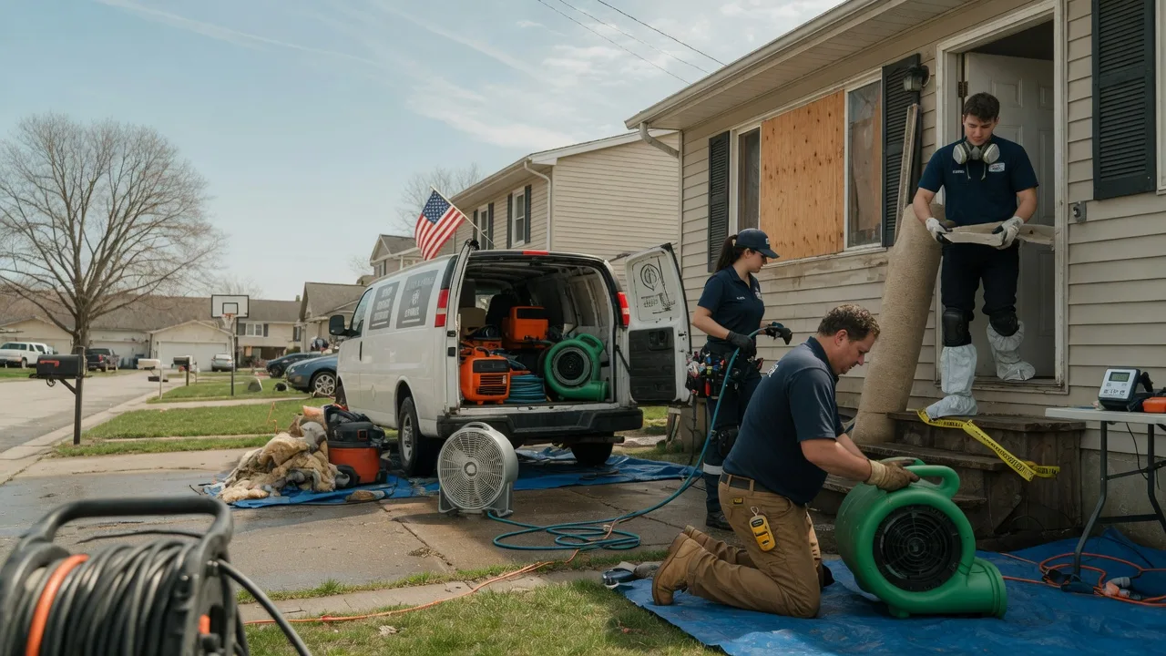 Water Damage Restoration in Waltersburg, PA near me